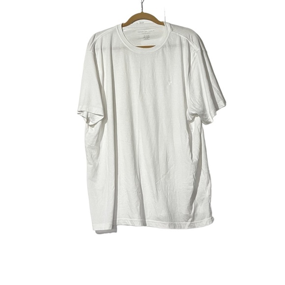 American Eagle Short Sleeve Tee SUPER SOFT White Size XXL - Picture 1 of 3